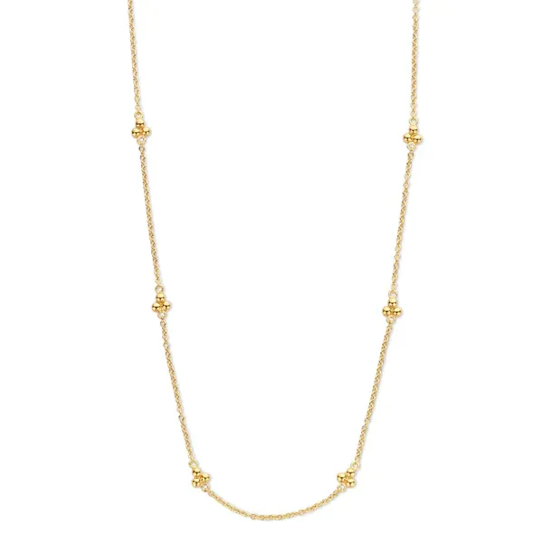 Shishi Halskette 45 cm - Sterlingsilber vergoldet